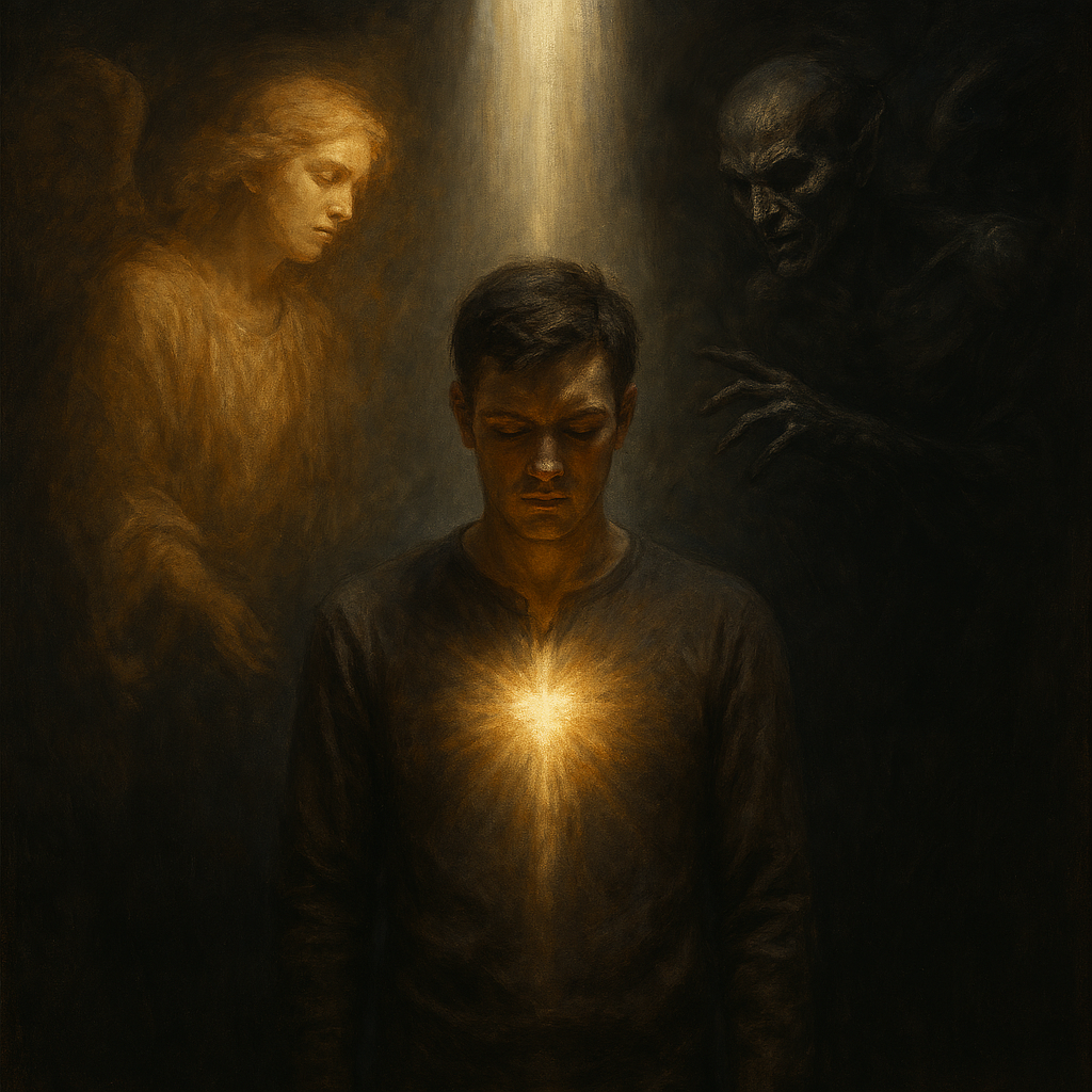 Romans 8:16 and Proverbs 20:27 Two Spirits and the Light of the Lord